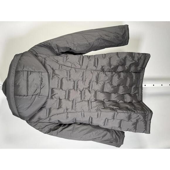 NWT Susan Graver Heat Press Mixed Media Jacket with Hood Black Size XXS - Picture 3 of 5